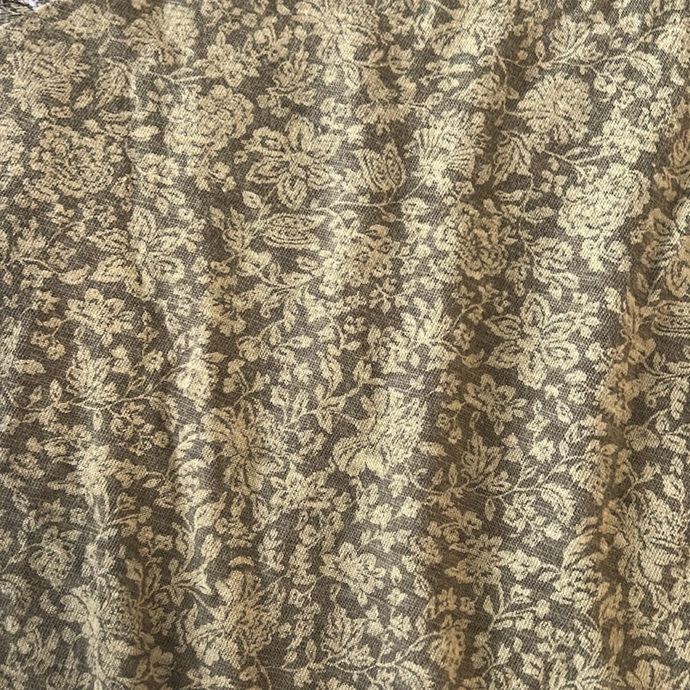 Lucky Brand Green Floral Women's Top - Picture 5 of 8